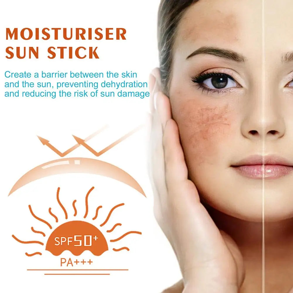 Crème Solaire Stick SPF 50+ Protection UV Antioxydant Blocage Solaire Isolation Crème Légère - Pour Tous Types de Peaux - BLACKBEARD OUTDOOR INDUSTRIES