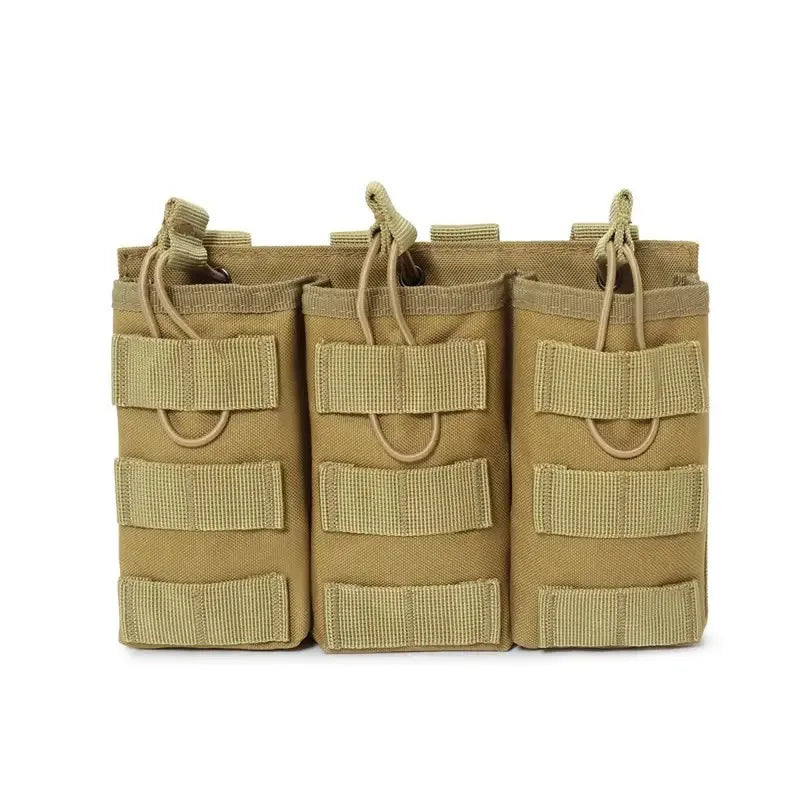 Poche Tactique MOLLE – Porte-Chargeur Simple, Double ou Triple – Compatible M4/M16/AR15 - BLACKBEARD OUTDOOR INDUSTRIES