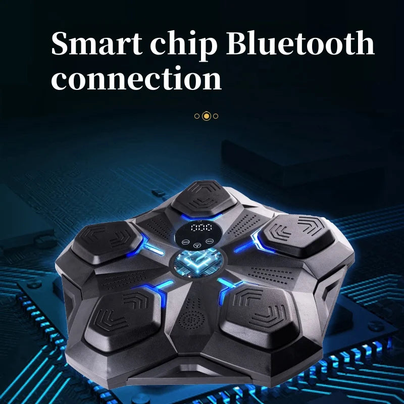 Machine de Boxe Intelligente Bluetooth avec Musique - Cible Murale de Boxe - BLACKBEARD OUTDOOR INDUSTRIES