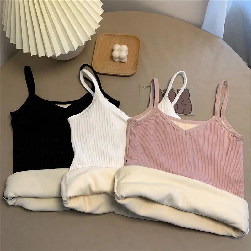 Lot de 2 Débardeurs Thermiques Femme | Hiver | Sans Manches | Velours Doux & Chaud | Taille Unique Extensible - BLACKBEARD OUTDOOR INDUSTRIES
