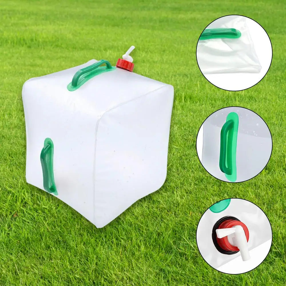 Réservoir d'Eau Pliable 10/20L – Sac à Eau Portable Grande Capacité pour Camping, Randonnée, Activités Extérieures - BLACKBEARD OUTDOOR INDUSTRIES