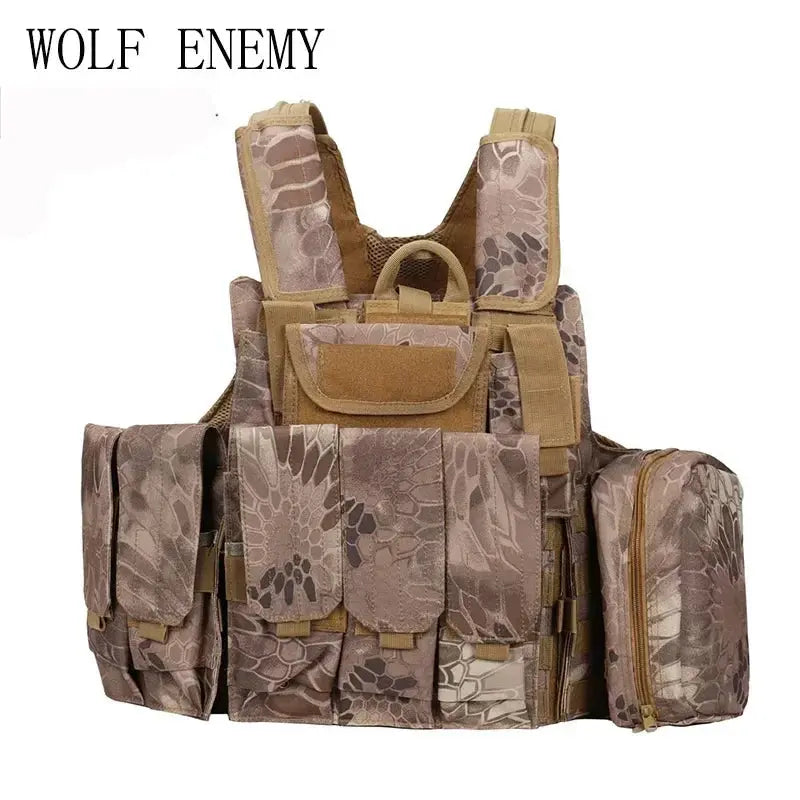 Wolf Enemy CIRAS Plate Carrier – Gilet Porte-Plaques Tactique MOLLE Ma boutique
