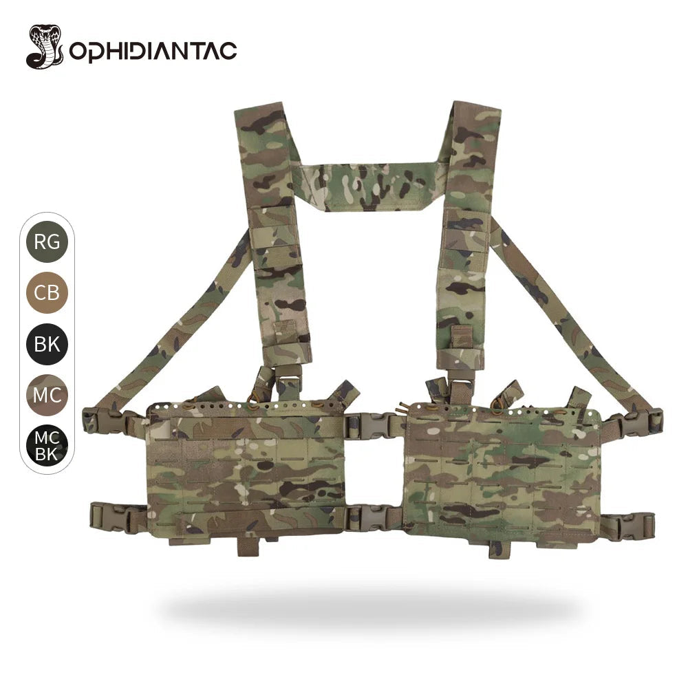 OPHIDIANTAC Chest Rig – Système MOLLE Modulaire Ma boutique