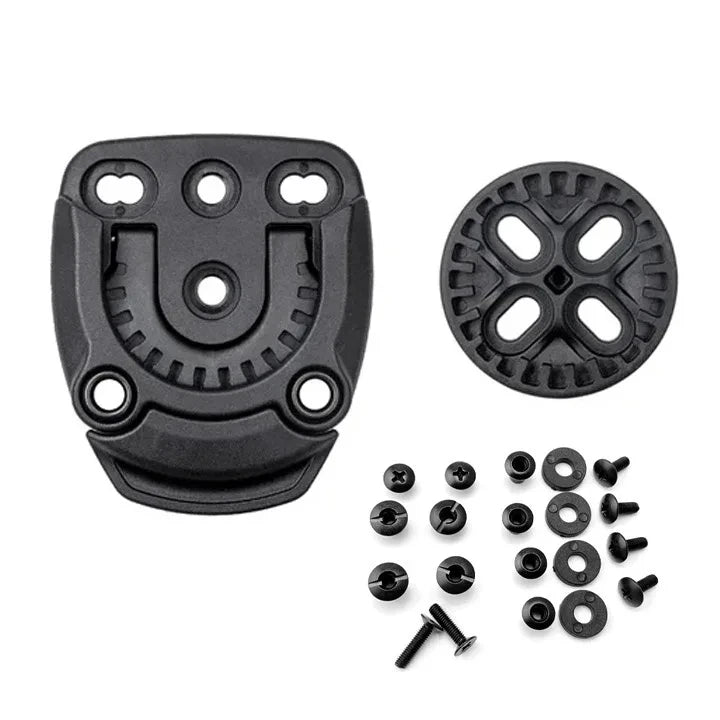 Système de Montage Rapide Tek-Mount MINI CNC Personnalisé pour Étui, Clip de Ceinture, et Équipement Tek-Lok BLACKBEARD OUTDOOR INDUSTRIES