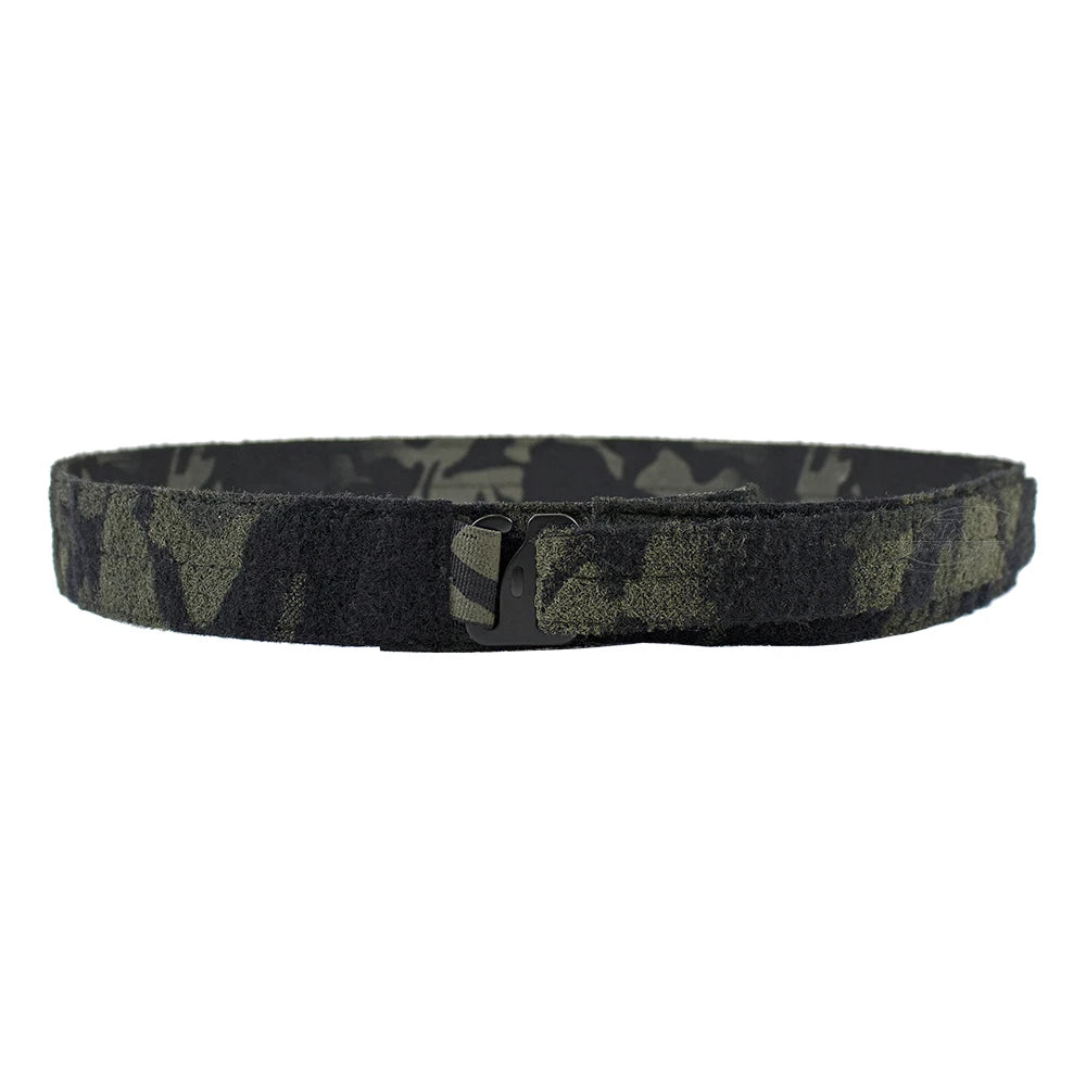 Ceinture Tactique Ferro Style Bison avec Boucle Métallique à Détachement Rapide - Ceinture Légère en Nylon 1000D pour Paintball et Chasse BLACKBEARD OUTDOOR INDUSTRIES