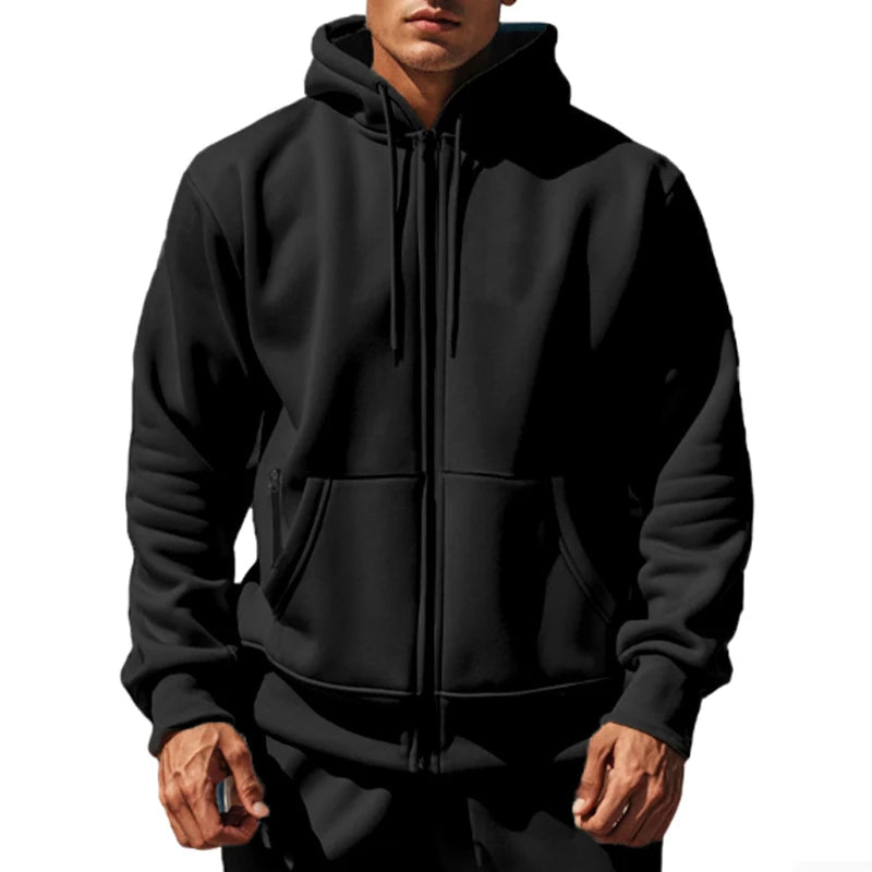 Sweatshirt à Capuche Zippé pour Homme – Confort et Chaleur BLACKBEARD OUTDOOR INDUSTRIES