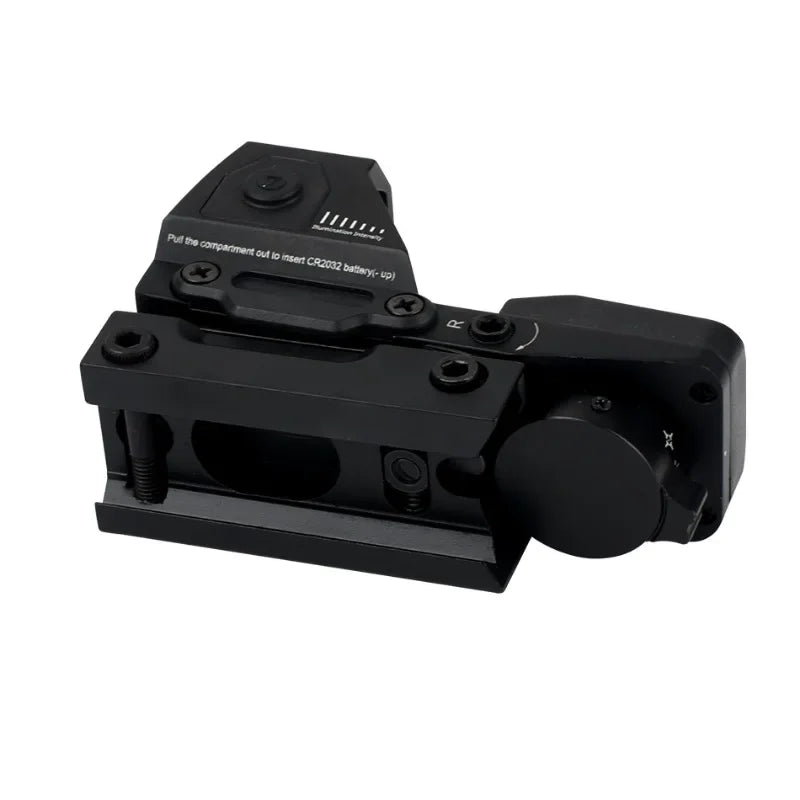 Viseur Reflex 1X40 HD101 Red Dot Sight — 4 Réticules Rouge/Vert pour Rail 11 mm ou 20 mm - BLACKBEARD OUTDOOR INDUSTRIES