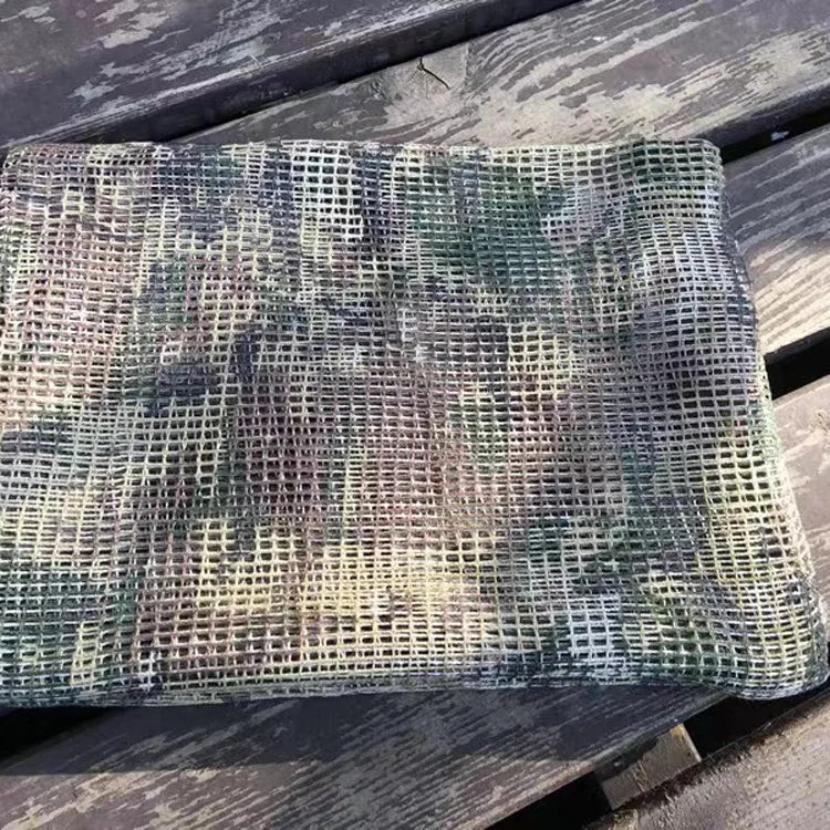 Foulard Camouflage en Maille - Voile de Sniper Camouflage pour Extérieur (Camping, Randonnée, Chasse, Tir) BLACKBEARD OUTDOOR INDUSTRIES