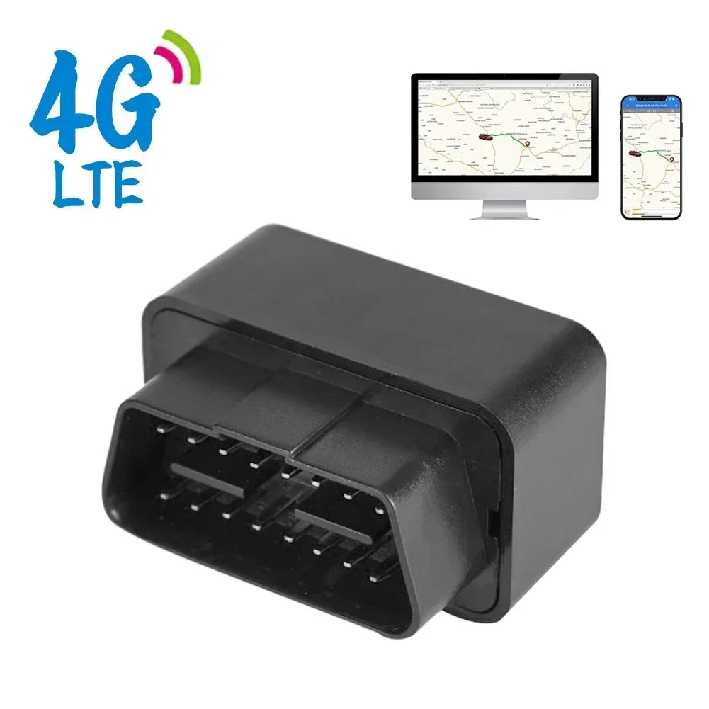 Mini Tracker GPS OBD 2G/4G pour Voiture – Système de Suivi Antivol avec Alarme, Géofencing, App Gratuite pour iOS/Android BLACKBEARD OUTDOOR INDUSTRIES