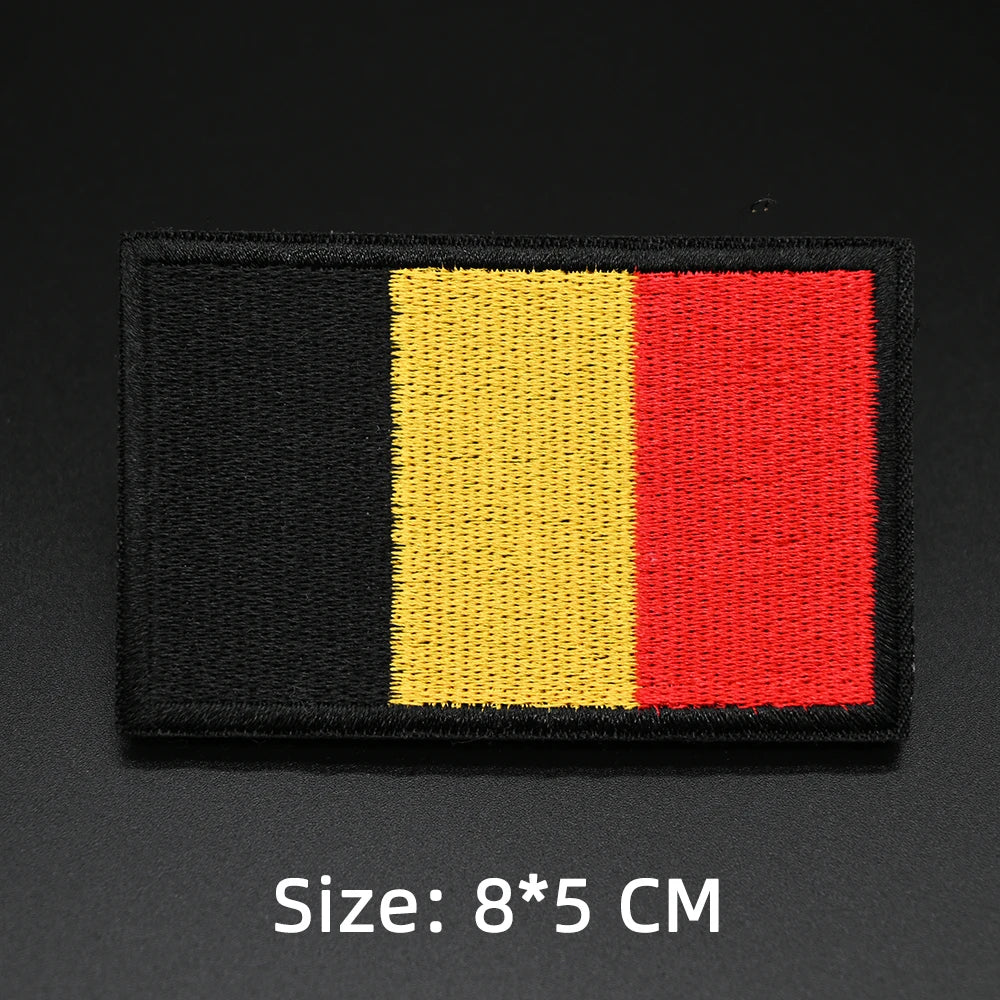 Patches Drapeaux Brodés Tactiques – international - BLACKBEARD OUTDOOR INDUSTRIES