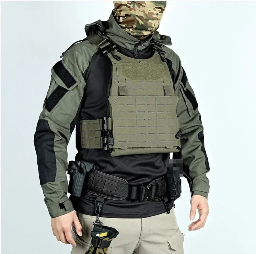Chemise tactique unisexe manches longues – T-shirt respirant à capuche camouflage pour chasse, entraînement et paintball - BLACKBEARD OUTDOOR INDUSTRIES