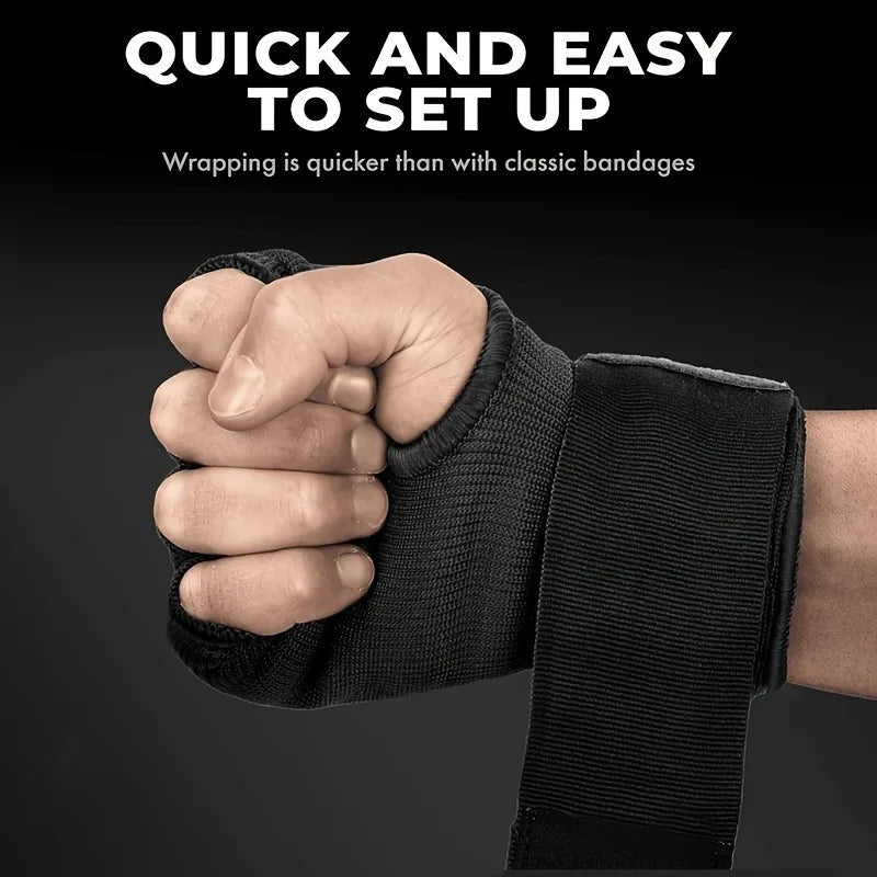 Gants de Boxe à Doigts Courts MMA avec Rembourrage en Mousse Épaisse – Gants de Formation pour MMA, Muay Thai, Kickboxing, Sanda - BLACKBEARD OUTDOOR INDUSTRIES