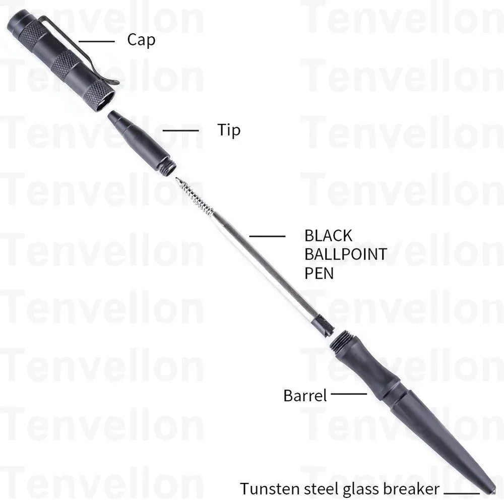 Stylo Tactique EDC Tenvellon – Outil de Défense Personnel Ma boutique