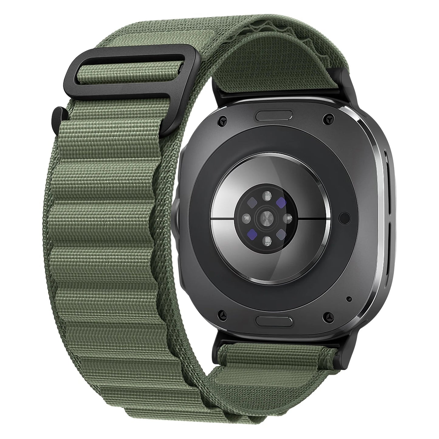 Alpine Loop Bracelet pour Samsung Galaxy Watch Ultra 47mm – Bracelet Sport en Nylon avec Boucle en Titane BLACKBEARD OUTDOOR INDUSTRIES