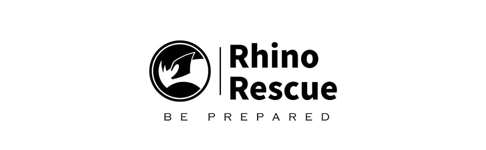 RHINO RESCUE - Ciseaux de Traumatologie 7,5" en Acier Inoxydable Premium avec Lames Anti-Adhésives et Revêtement Fluoré - 1 Pièce - BLACKBEARD OUTDOOR INDUSTRIES