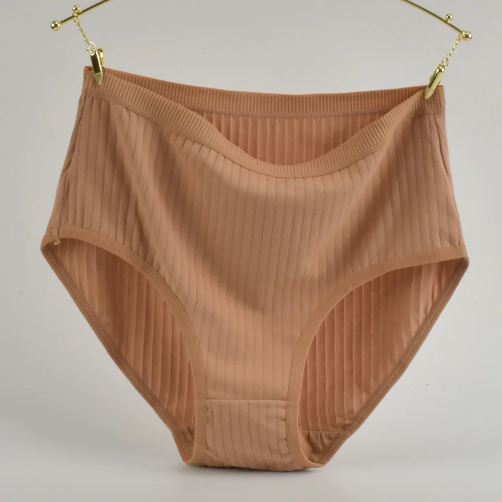 Culottes Coton Taille Haute Rayées Pour Femmes, Confortable & Respirante – Lingerie Plus Size BLACKBEARD OUTDOOR INDUSTRIES