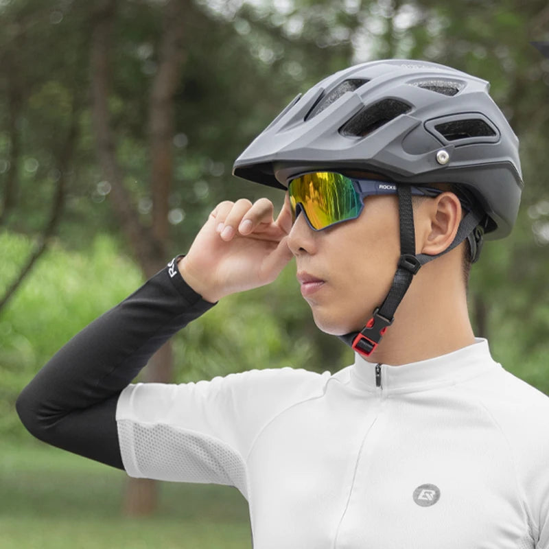 ROCKBROS Lunettes de Vélo Polarisées UV400 – Protection Solaire, Ultra-légères, Grand Cadre MTB & Route - BLACKBEARD OUTDOOR INDUSTRIES