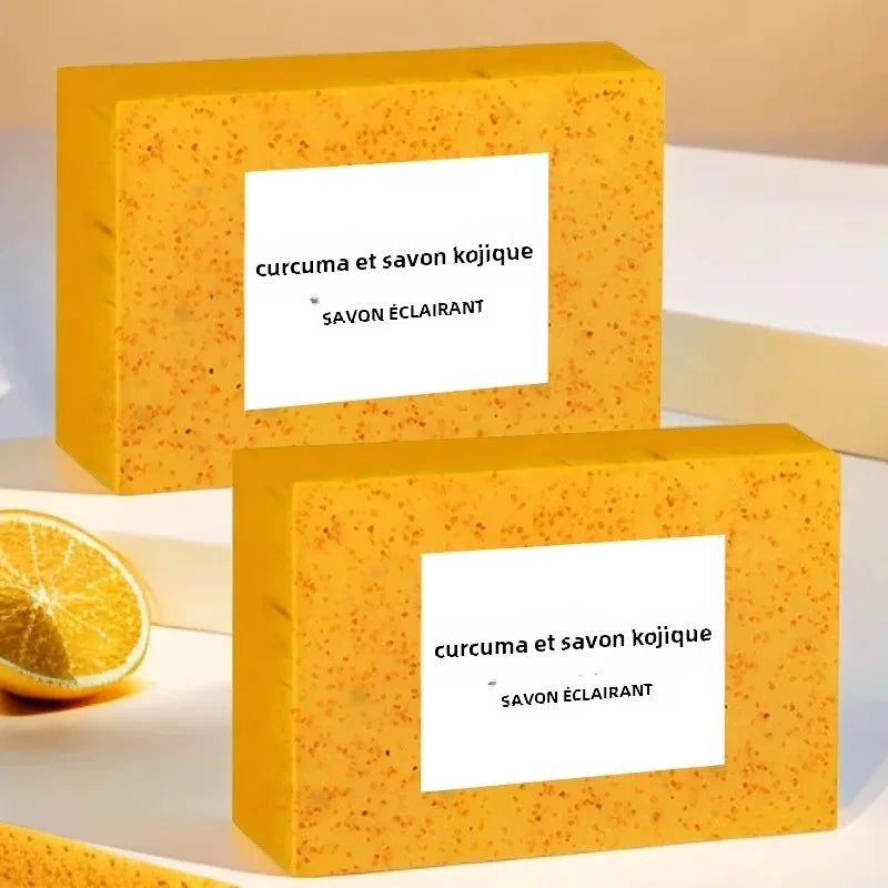 Savon au Curcuma et Acide Kojique – Exfoliant Naturel pour un Éclat Radieux de la Peau - BLACKBEARD OUTDOOR INDUSTRIES