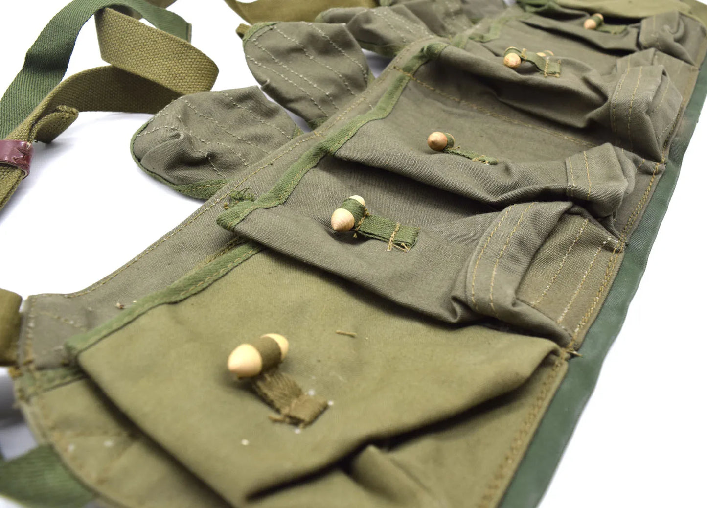 Pochette Chest Rig Surplus 7,62 mm Type 63 (68) – Poche d’Équipement Militaire Vintage - BLACKBEARD OUTDOOR INDUSTRIES