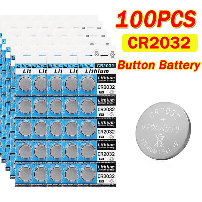 5-50pcs Original CR2032 CR 2032 3V Lithium Button Battery For Watch Calculator Clock Remote Control Toys Button Coins Cell BLACKBEARD OUTDOOR INDUSTRIES