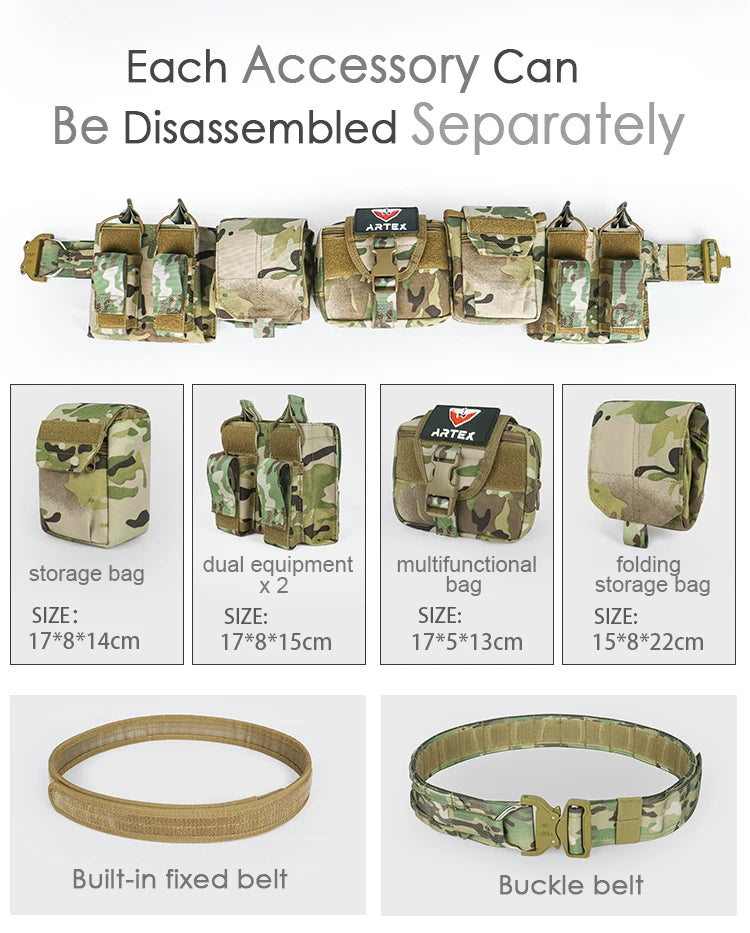Ceinture de Combat Tactique Artex Ma boutique