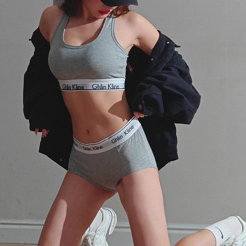 Ensemble Brassière de Sport avec Rembourrage Mousse + Short Femme - BLACKBEARD OUTDOOR INDUSTRIES
