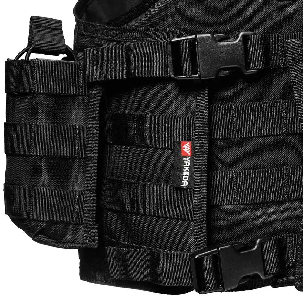 Gilet Tactique Porte-Plaque YAKEDA E88005 – Usage Professionnel & Airsoft Ma boutique