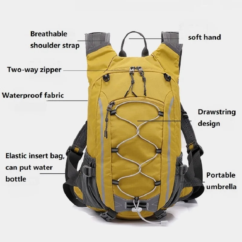 Sac à Dos Outdoor Ultraléger 20L – Étanche & Compact | Randonnée, Vélo, Camping - BLACKBEARD OUTDOOR INDUSTRIES