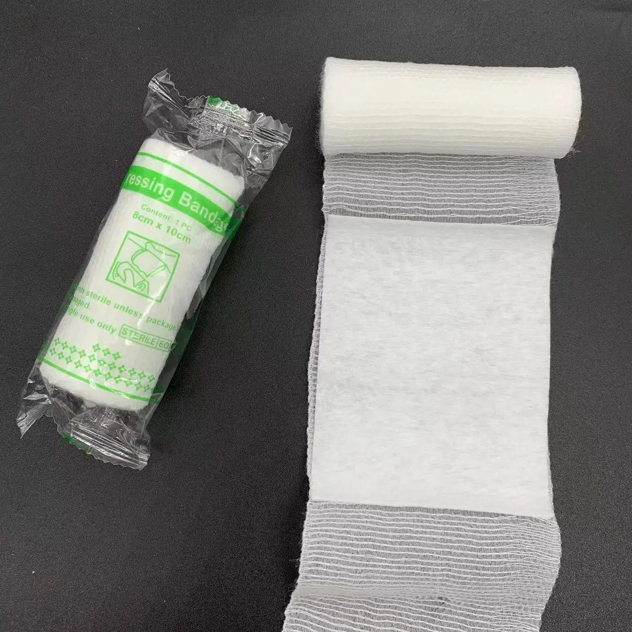 Bandage Hémostatique Élastique PBT - Pansement Stérile pour Plaie, Pansement de Secours à Usage Unique - BLACKBEARD OUTDOOR INDUSTRIES