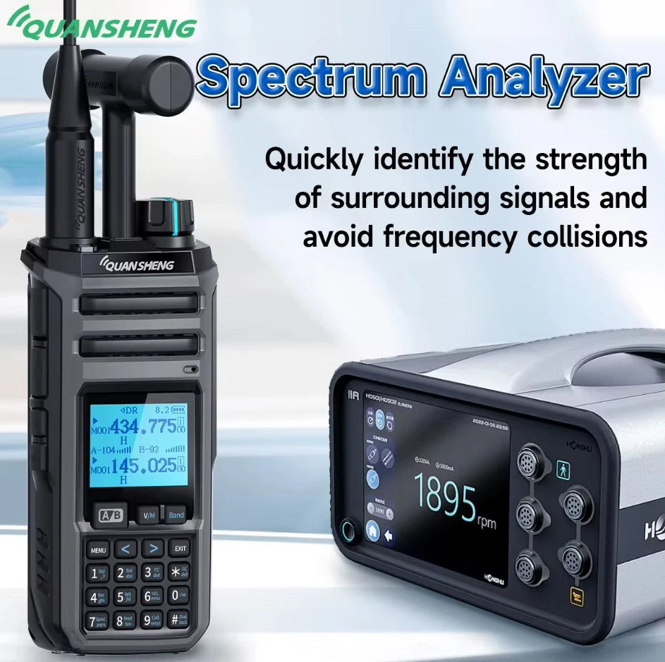 Talkie Walkie Quansheng TK11(5) Digital – Puissance 5-10W | DTMF/CTCSS/DCS | VOX | 10 Sets de Jammers Ma boutique