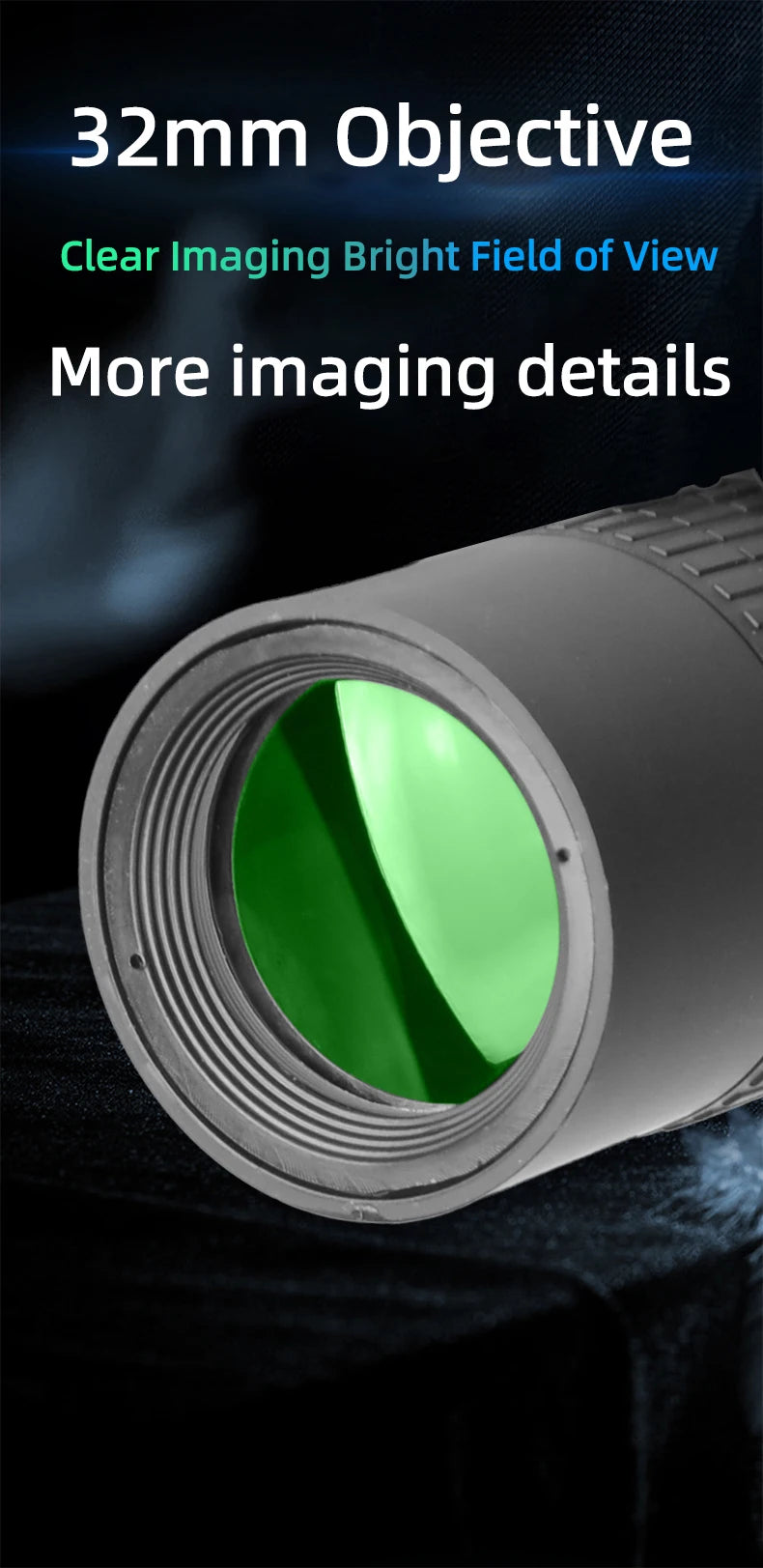Longues-Vues Monoculaire 10-300x40 HD avec Prismes BAK4 – Télescope Portable Haute Définition pour Chasse, Camping et Observation à Longue Distance - BLACKBEARD OUTDOOR INDUSTRIES