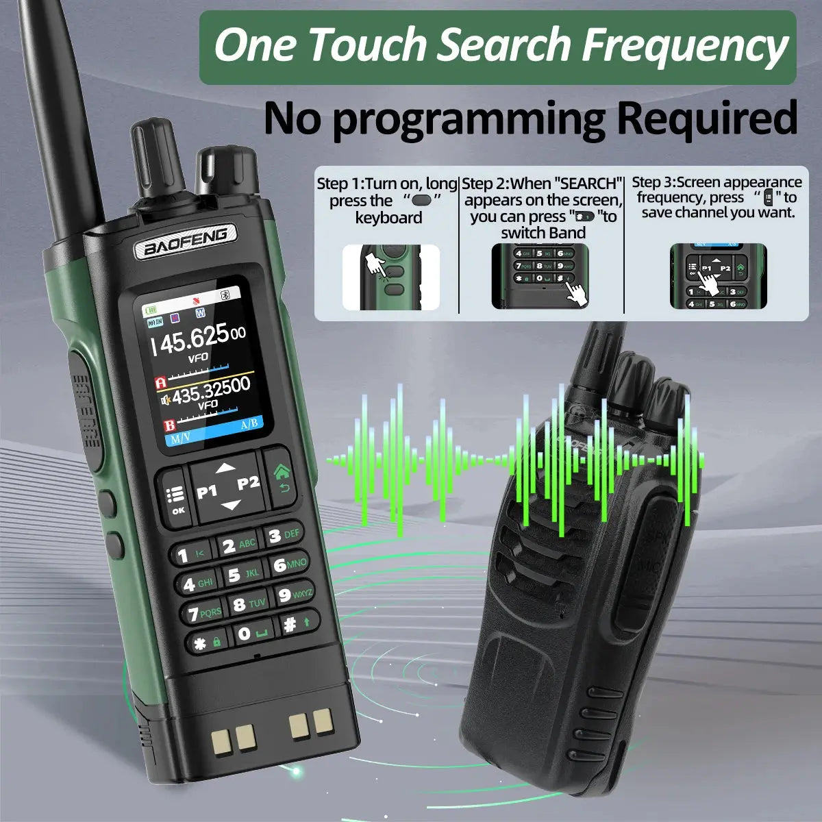 Talkie-Walkie Baofeng UV-32 – Programmation Bluetooth & GPS Intégré Ma boutique