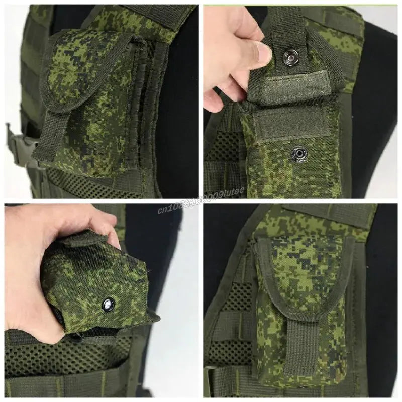 Gilet Tactique 6sh117 MOLLE EMR Little Green Man Ma boutique