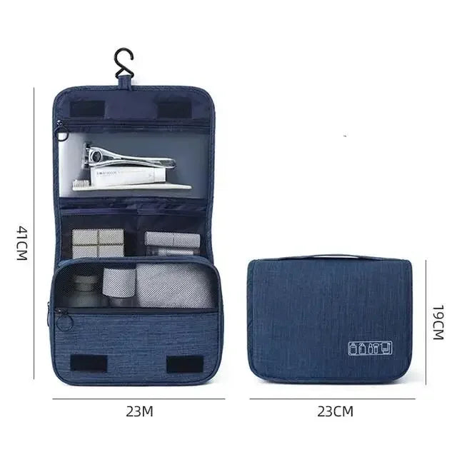 Trousse de Toilette Suspendue Imperméable – Homme & Femme – Tissu Oxford Haute Qualité - BLACKBEARD OUTDOOR INDUSTRIES