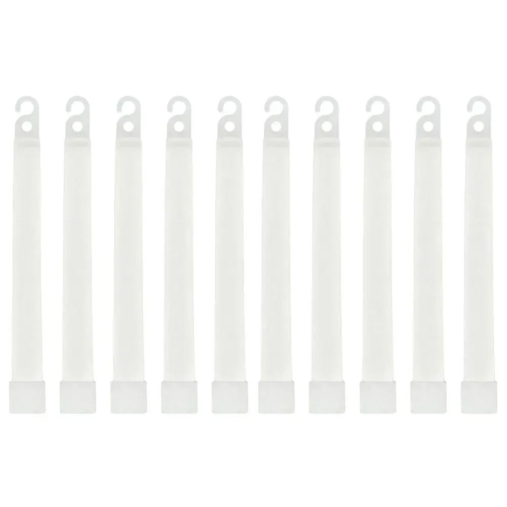 Lot de 50 Bâtons Lumineux Fluorescents 15 cm Équipement de Survie Militaire | Camping, Randonnée, SOS, Urgence, Fête | - BLACKBEARD OUTDOOR INDUSTRIES