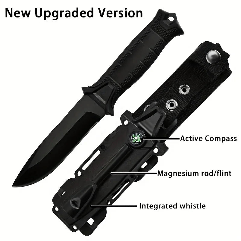 Couteau Tactical GB1500 Survivor Infantry – Lame Droite Multitool Outdoor - BLACKBEARD OUTDOOR INDUSTRIES