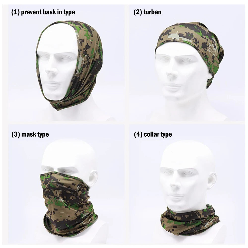 Cache-cou en Soie Glacée avec Protection UV – Tube Respirant pour Activités Extérieures, Idéal pour Randonnée, Cyclisme, Ski et Sports de Plein Air - BLACKBEARD OUTDOOR INDUSTRIES