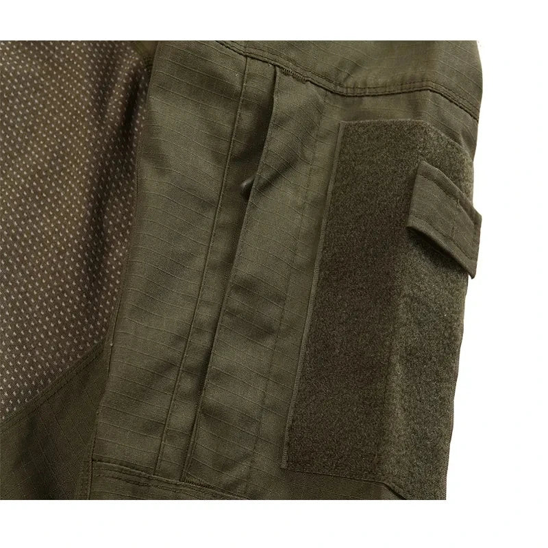 T-shirt Tactique Homme – Camouflage, Manches Longues, Idéal pour le Combat, Airsoft, Paintball, Chasse - BLACKBEARD OUTDOOR INDUSTRIES