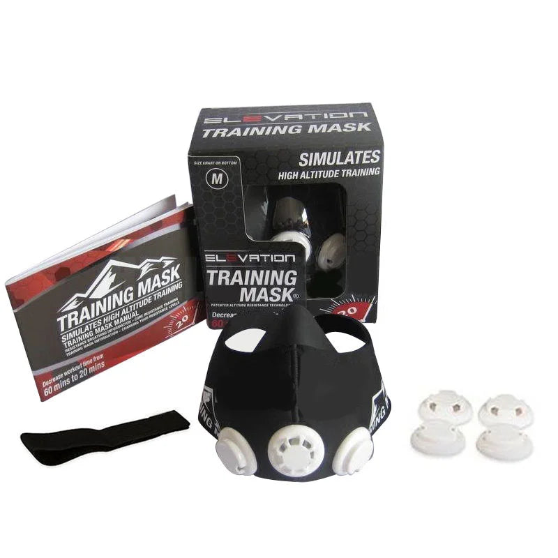 Masque d’Entraînement Sport – Simulation d’Altitude 2.0 pour Running, Fitness, Cyclisme et Musculation - BLACKBEARD OUTDOOR INDUSTRIES
