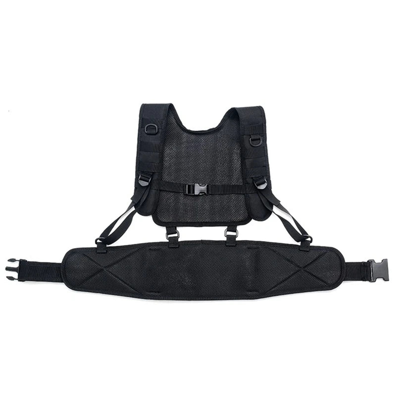 Harnais Tactique MOLLE avec Ceinture Détachable – Harnais de Combat Airsoft, Équipement Militaire, Entraînement et Chasse Outdoor BLACKBEARD OUTDOOR INDUSTRIES