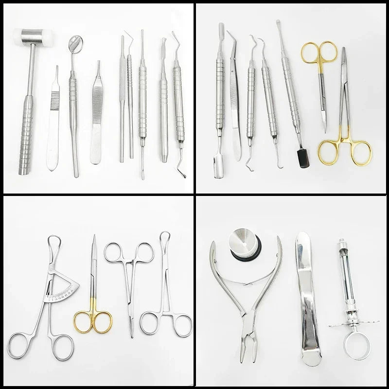 26Pcs Dental Implant Surgical Kit Professional Implantology Instruments Set for Dentists Oral Surgery Equipment Tools Supplies Ma boutique