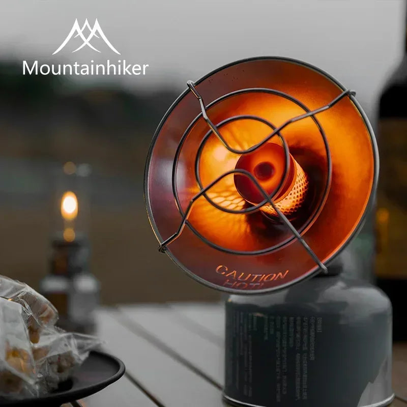 MOUNTAINHIKER Portable Mini Sun Gas Heating Stove Chauffage Gaz Portable Compact pour Camping et Activités Outdoor - BLACKBEARD OUTDOOR INDUSTRIES