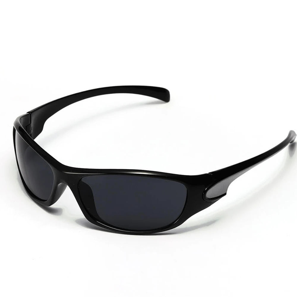 Lunettes de Soleil Y2K Argentées Unisexe – Style Punk 2000s Vintage - BLACKBEARD OUTDOOR INDUSTRIES