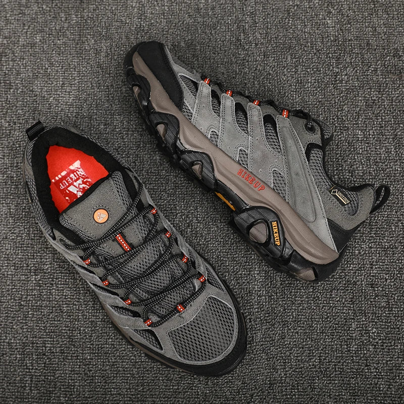 Chaussures de Randonnée HIKEUP-26 pour Homme – Trekking, Escalade, Outdoor & Quotidien – Cuir Synthétique, Respirantes - BLACKBEARD OUTDOOR INDUSTRIES