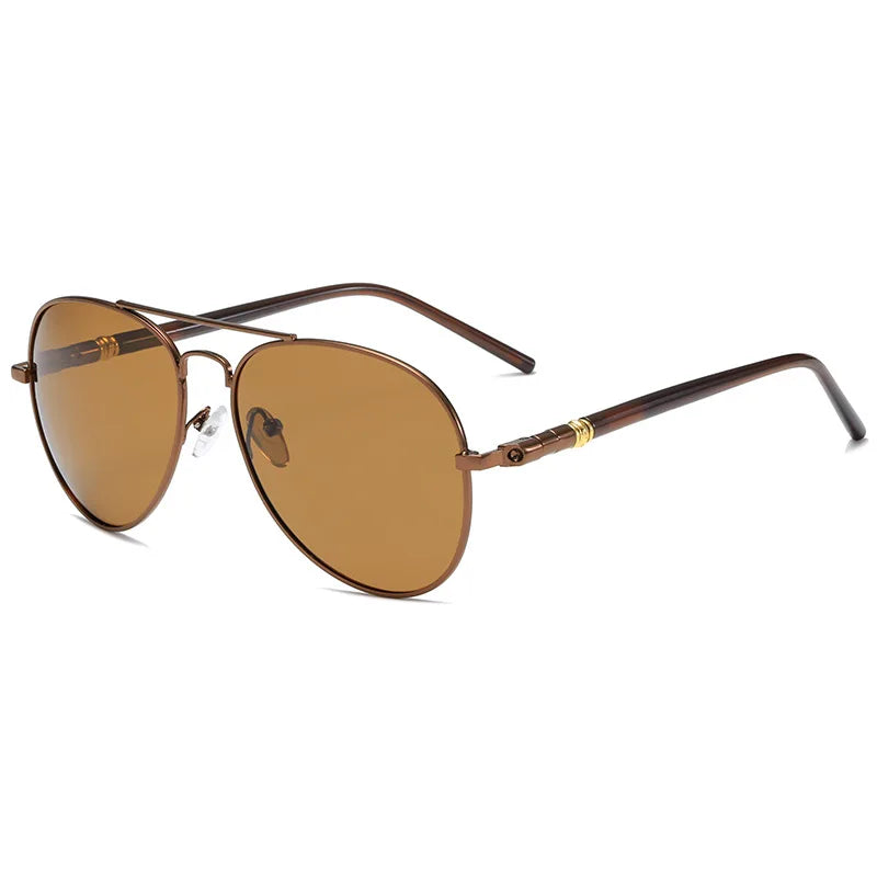 Lunettes de Soleil Polarisées VABBON – UV400 – Unisexe – Style Aviateur – Verres Miroirs Anti-Éblouissement - BLACKBEARD OUTDOOR INDUSTRIES