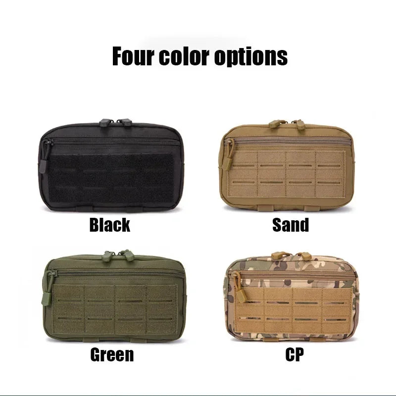 Pochette Tactique MOLLE EDC – Kit de Premiers Secours, Porte-Cellulaire, Sac de Taille Utilitaire – Pour Chasse, Randonnée et Sports de Plein Air - BLACKBEARD OUTDOOR INDUSTRIES