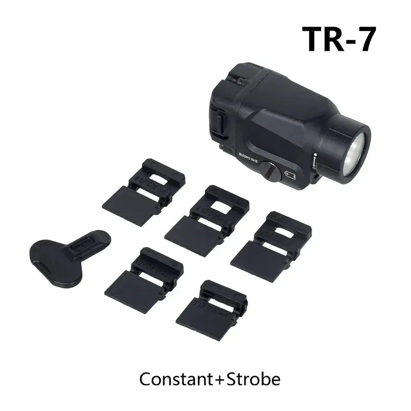 Lampe Tactique TR1 – 1000 Lumens | Stroboscope | Montage Rail 20mm | Pour GLOCK 17, Airsoft, Chasse, Tir, Sécurité Ma boutique