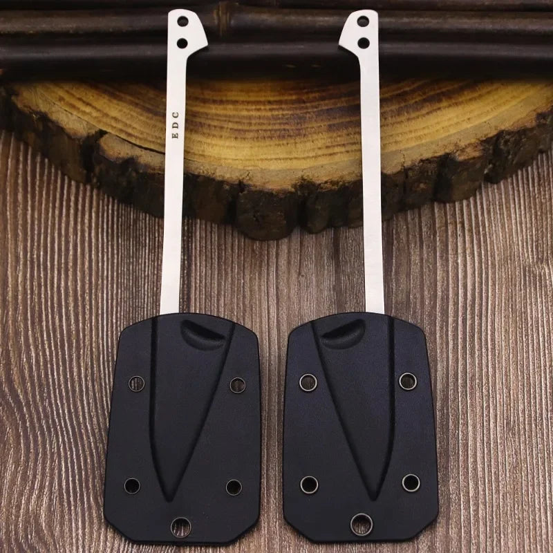 Couteau de Poche 2024 – Couteau de Chasse, Couteau de Pêche en Acier Inoxydable 440C, Lame Monobloc + Étui K, Outil EDC pour Camping et Activités de Plein Air - BLACKBEARD OUTDOOR INDUSTRIES