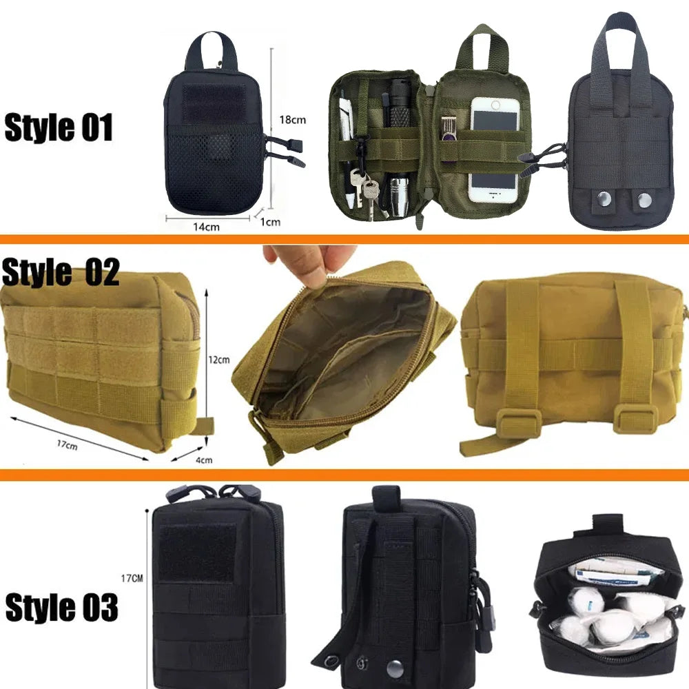 Sacoche Ophidian IFAK EDC Ceinture Taille / Sacoche Tactique pour Chasse, Gilet, Trousse de Premiers Secours, Camping et Survie - BLACKBEARD OUTDOOR INDUSTRIES