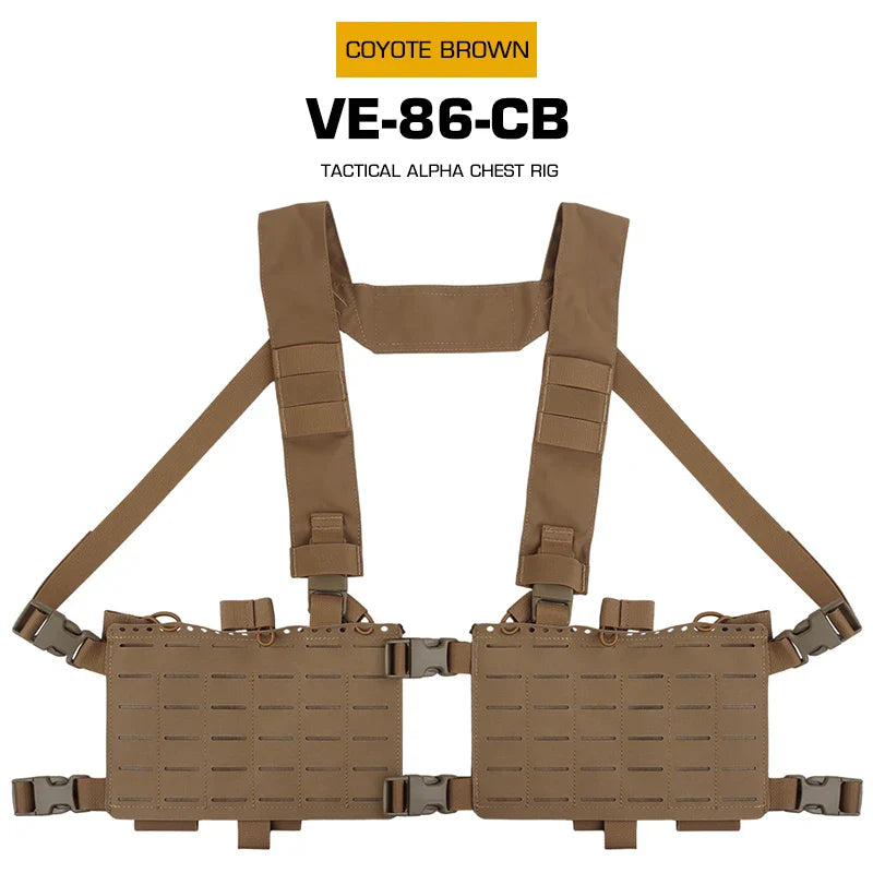 Alpha Chest Rig – Design Séparé avec Système MOLLE | OphidianTac - BLACKBEARD OUTDOOR INDUSTRIES